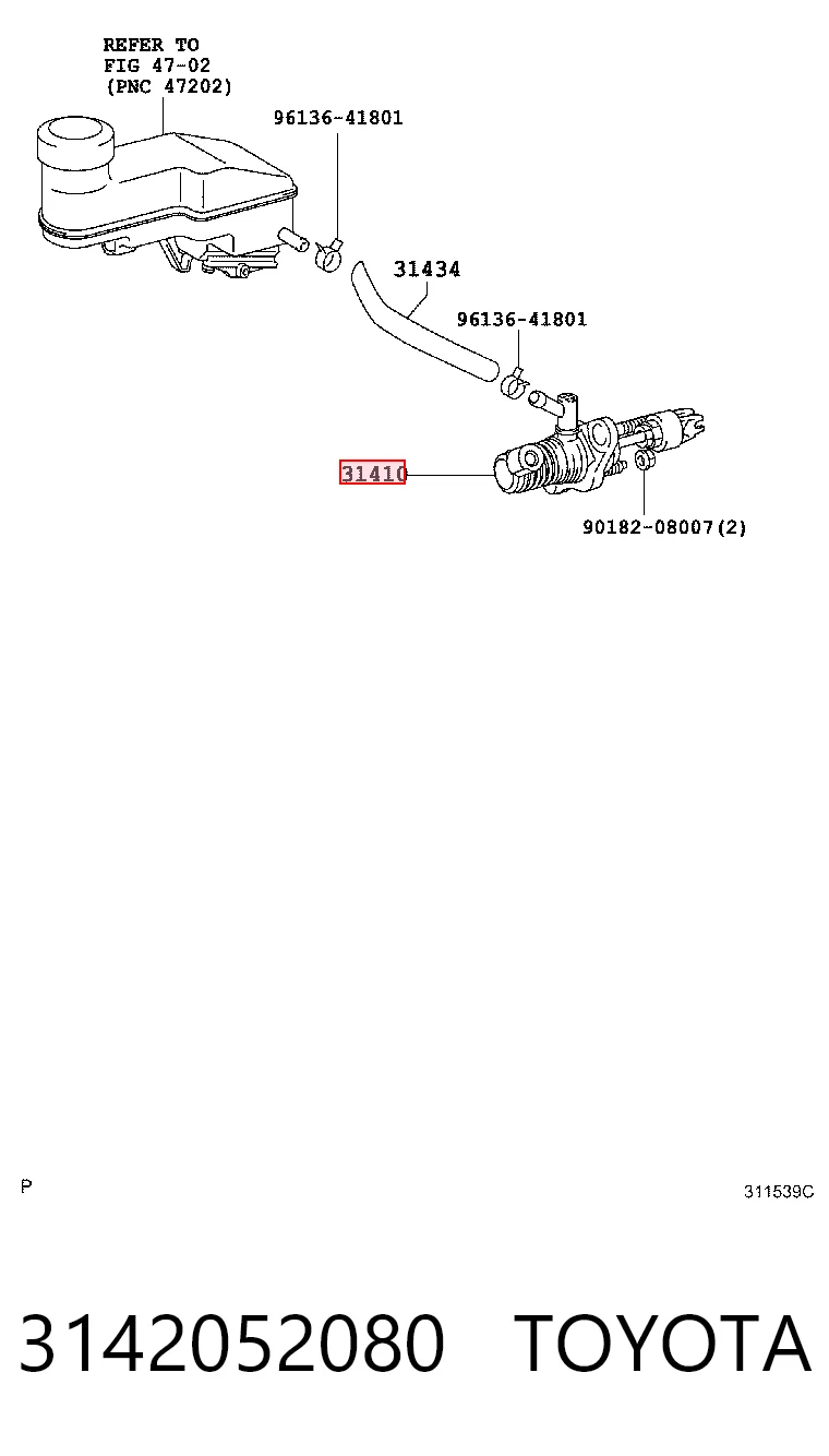 3142052080 Toyota