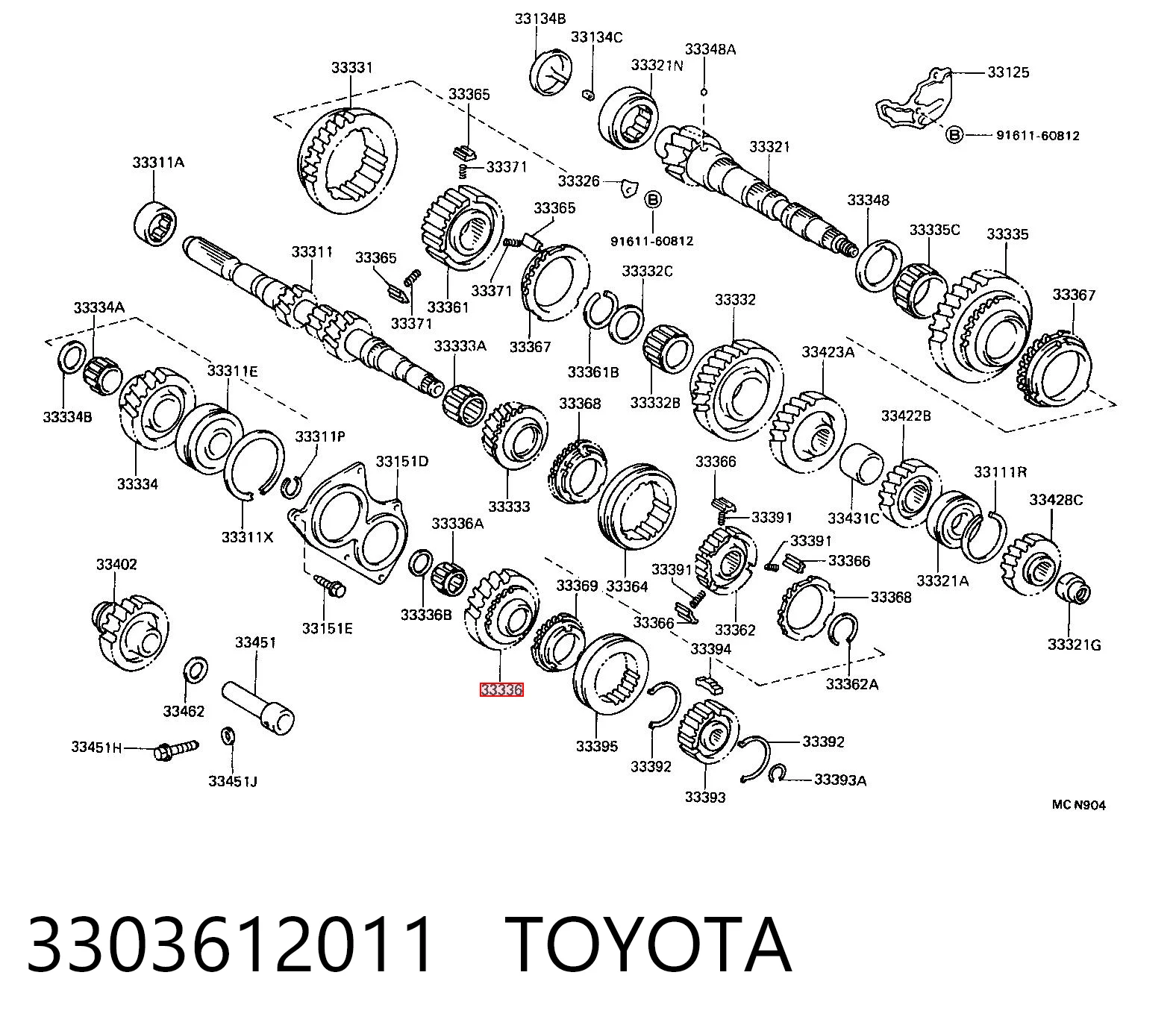 Kupić Koło zębate 5. biegu napędzające Toyota Starlet II P7 w dobrej cenie
