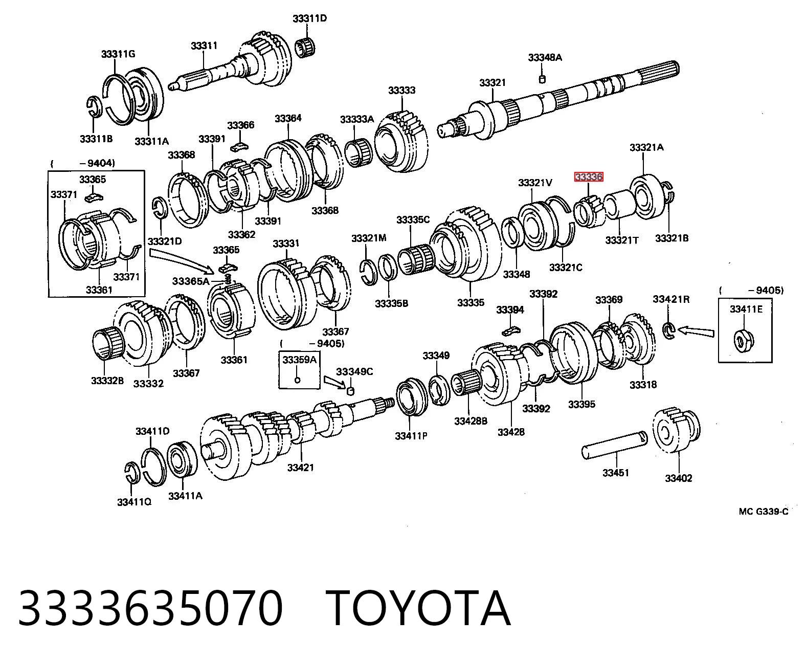 Kupić Koło zębate 5. biegu napędzające Toyota Hiace II H5 w dobrej cenie