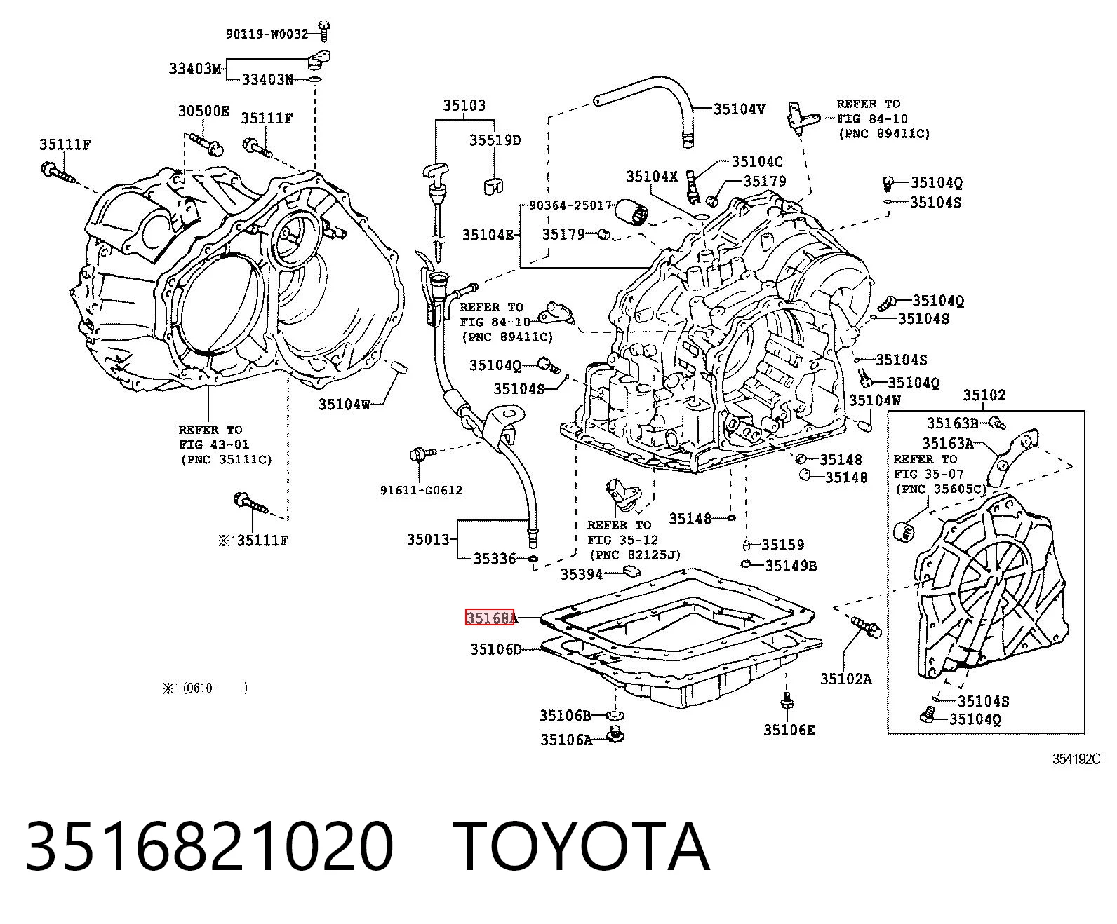 3516821020 Toyota