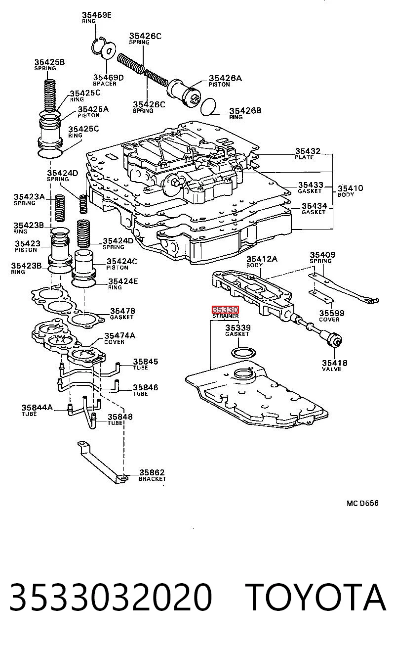 3533032020 Toyota