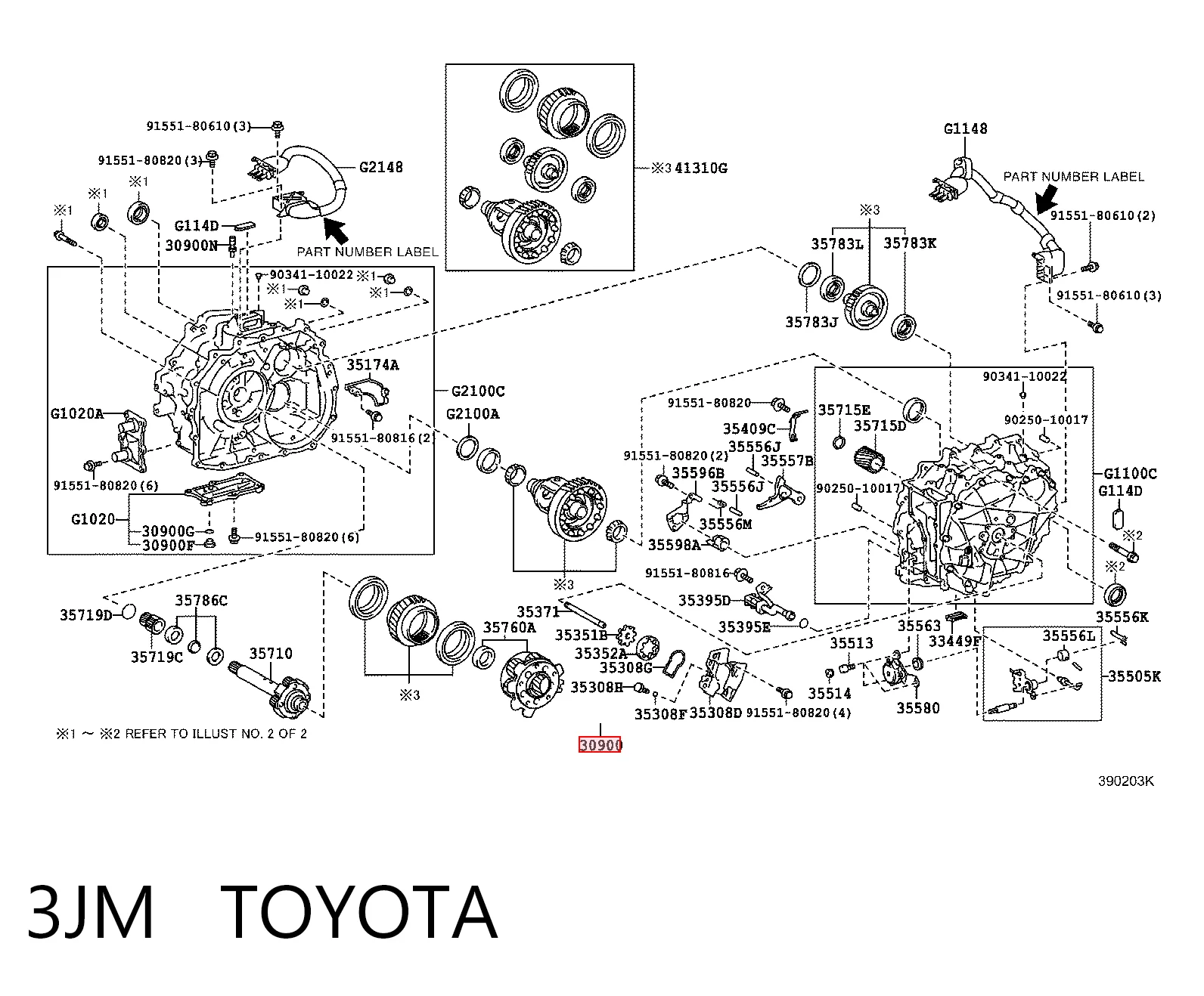 3JM Toyota Automatyczna skrzynia biegów, kompletna