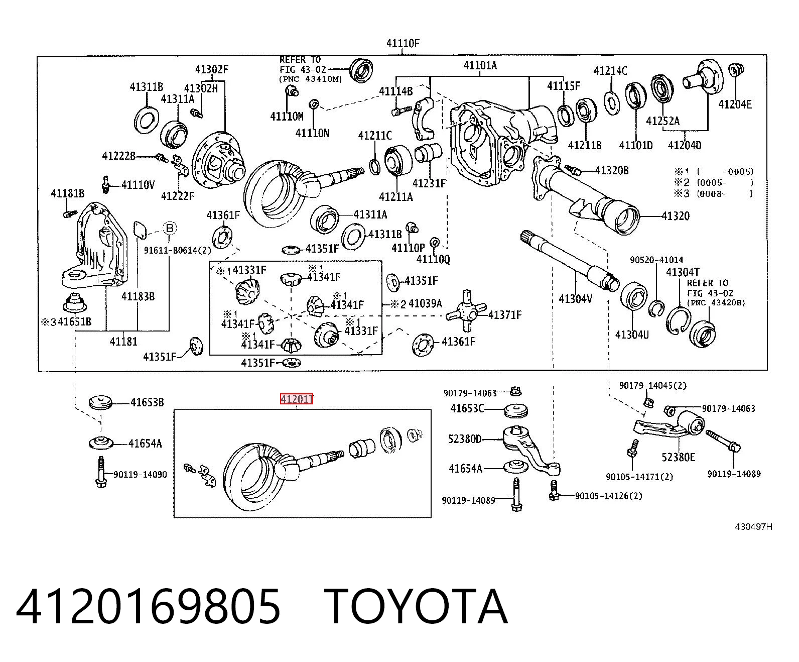 4120169805 Toyota