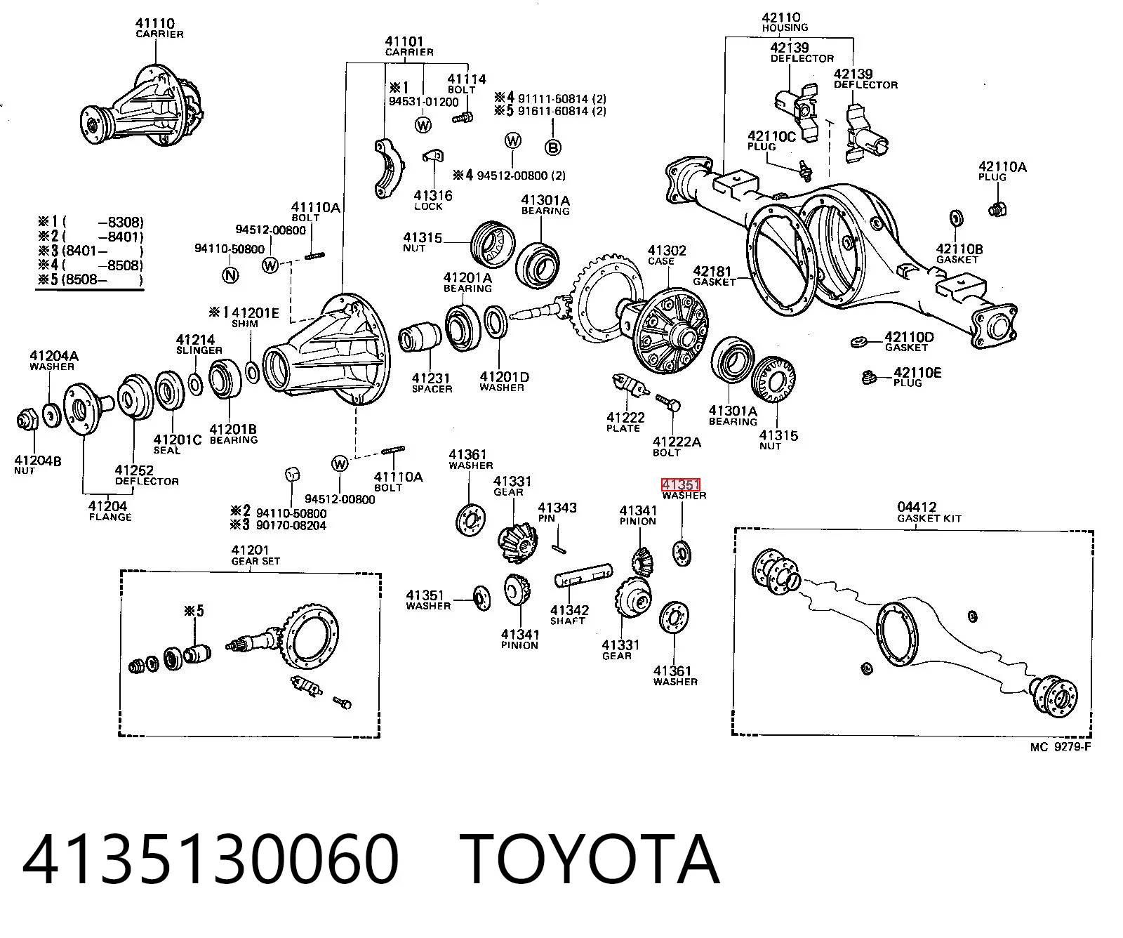 4135130060 Toyota