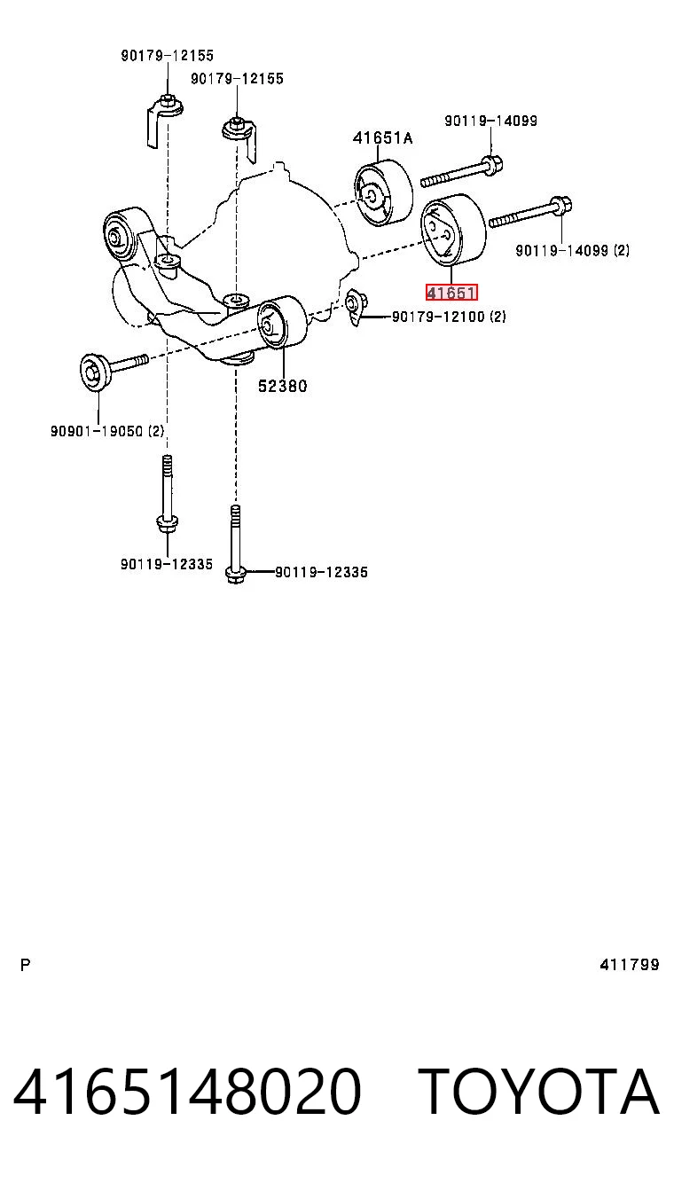 4165148020 Toyota
