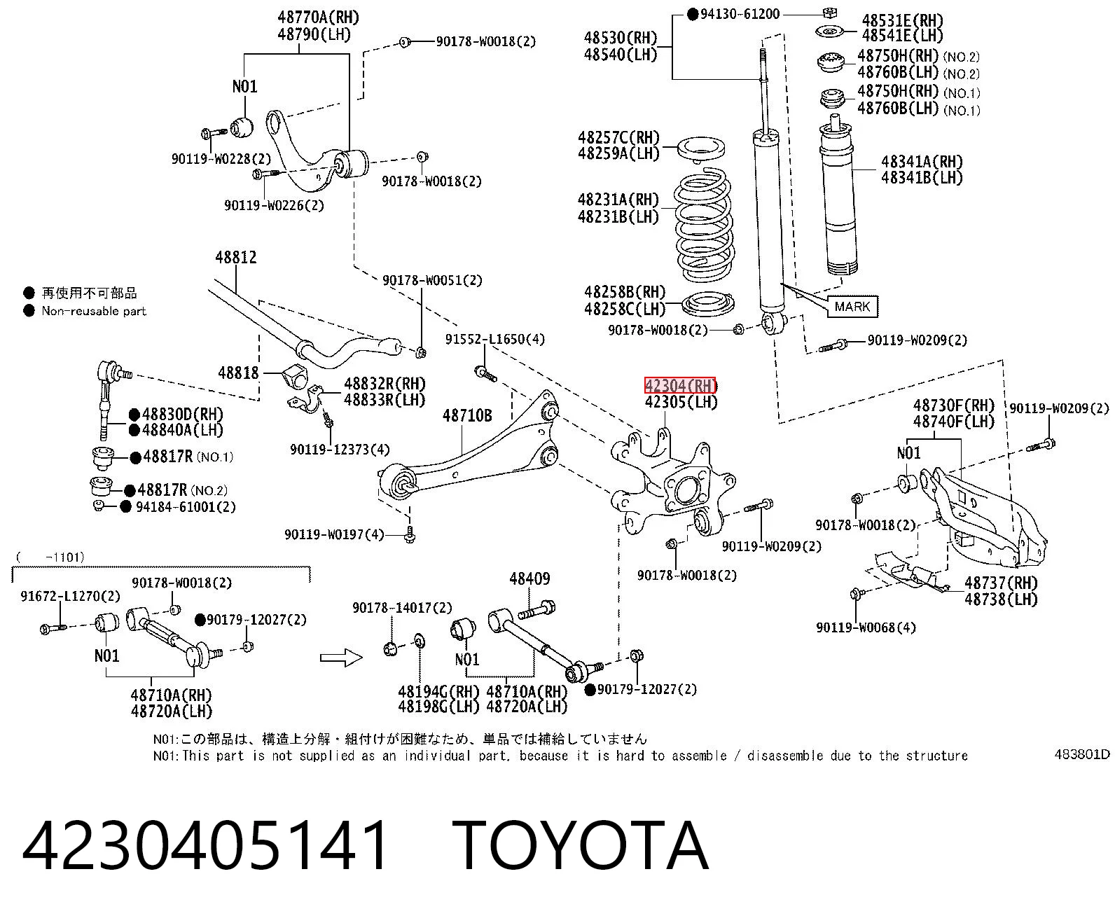 4230405141 Toyota