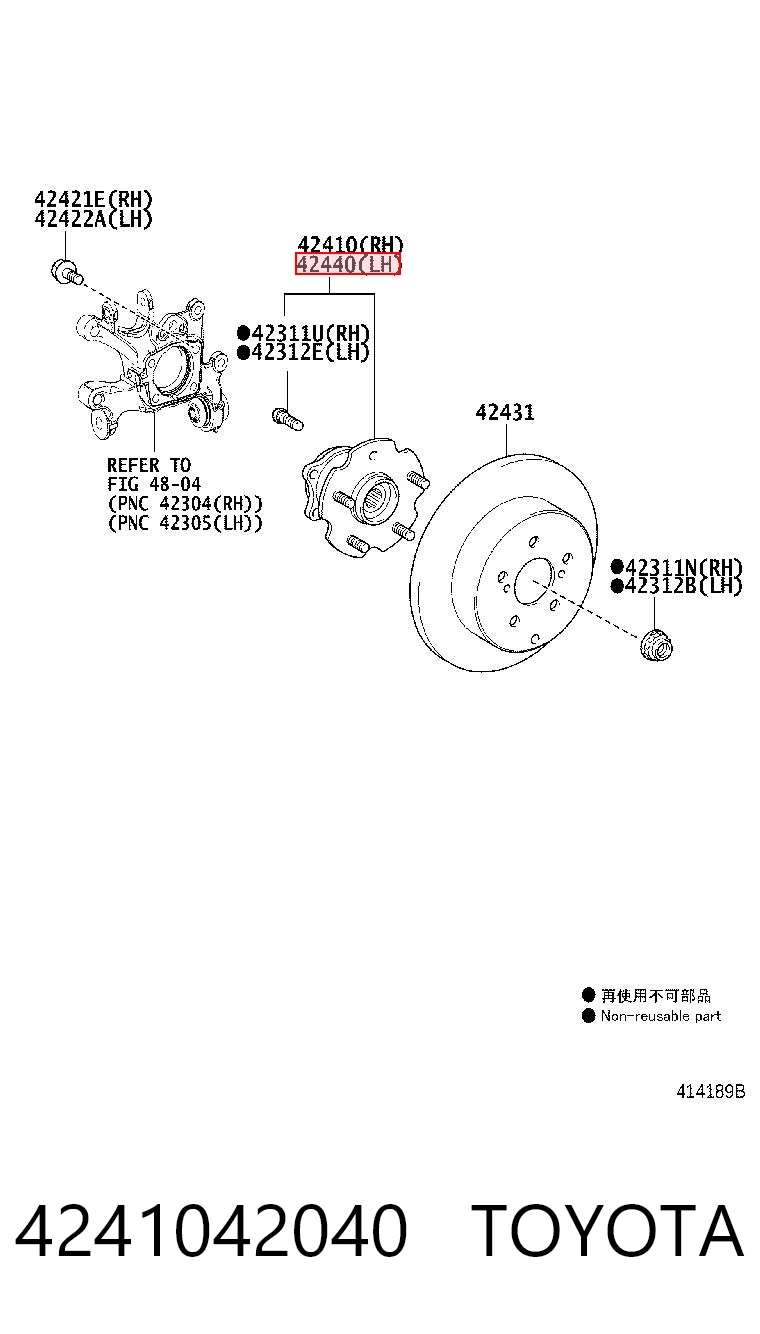 4241042040 Toyota
