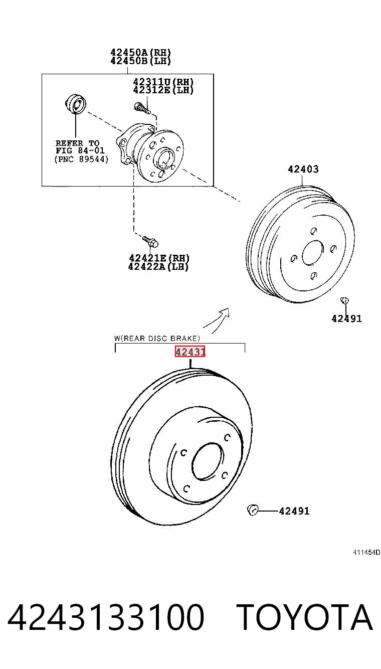 Tarcza hamulcowa tylna Toyota Solara coupe (V3) (2003 - 2008) cena, od 50,74 USD