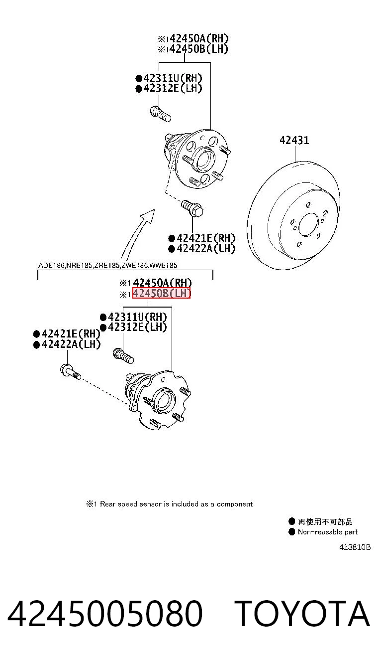 4245005080 Toyota