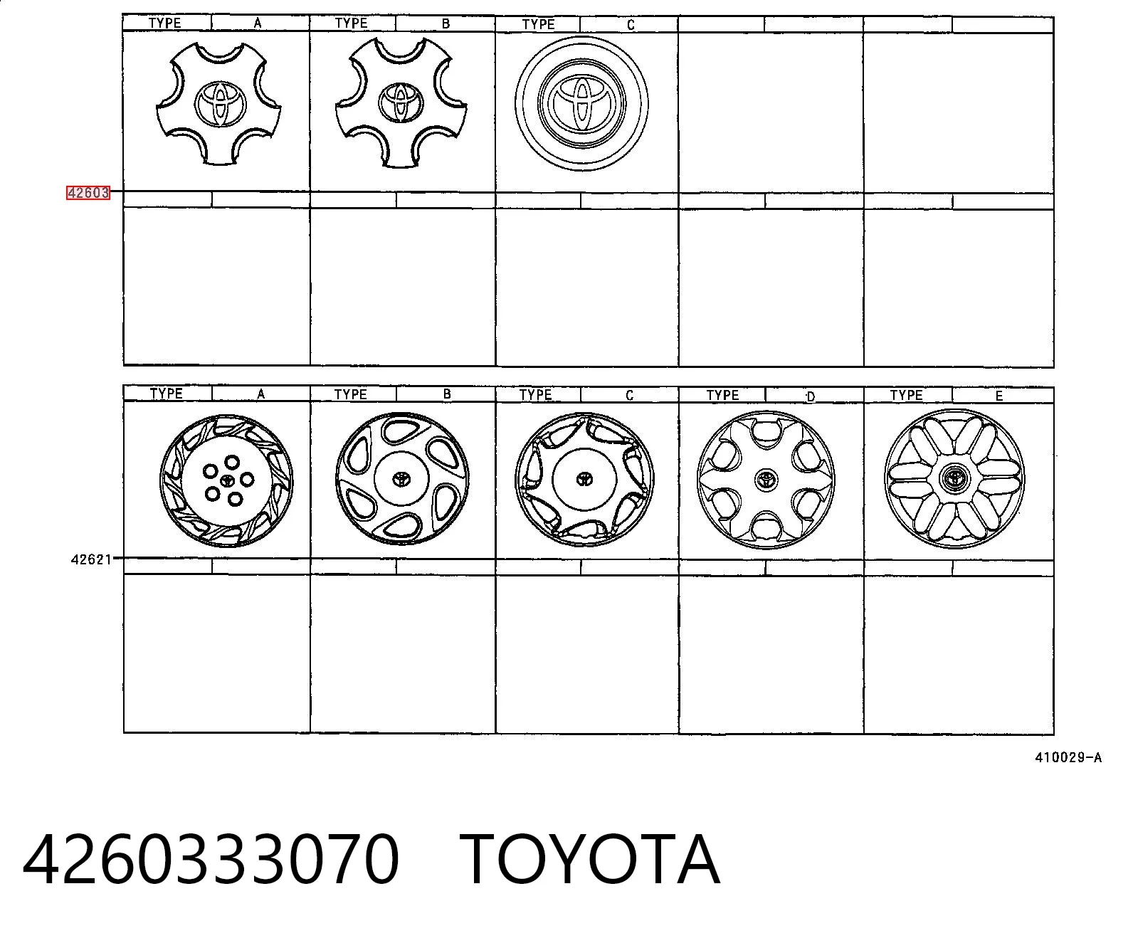 Kupić Kołpak do obręczy koła Toyota Camry V20 w dobrej cenie