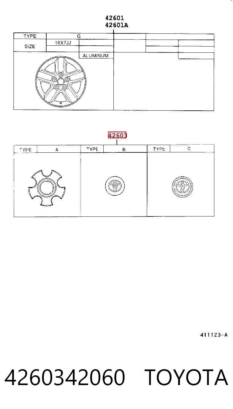 4260342060 Toyota