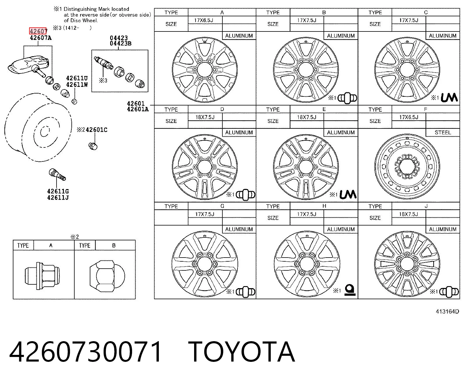Do koszyka Czujnik ciśnienia w oponach Toyota Avensis III T27