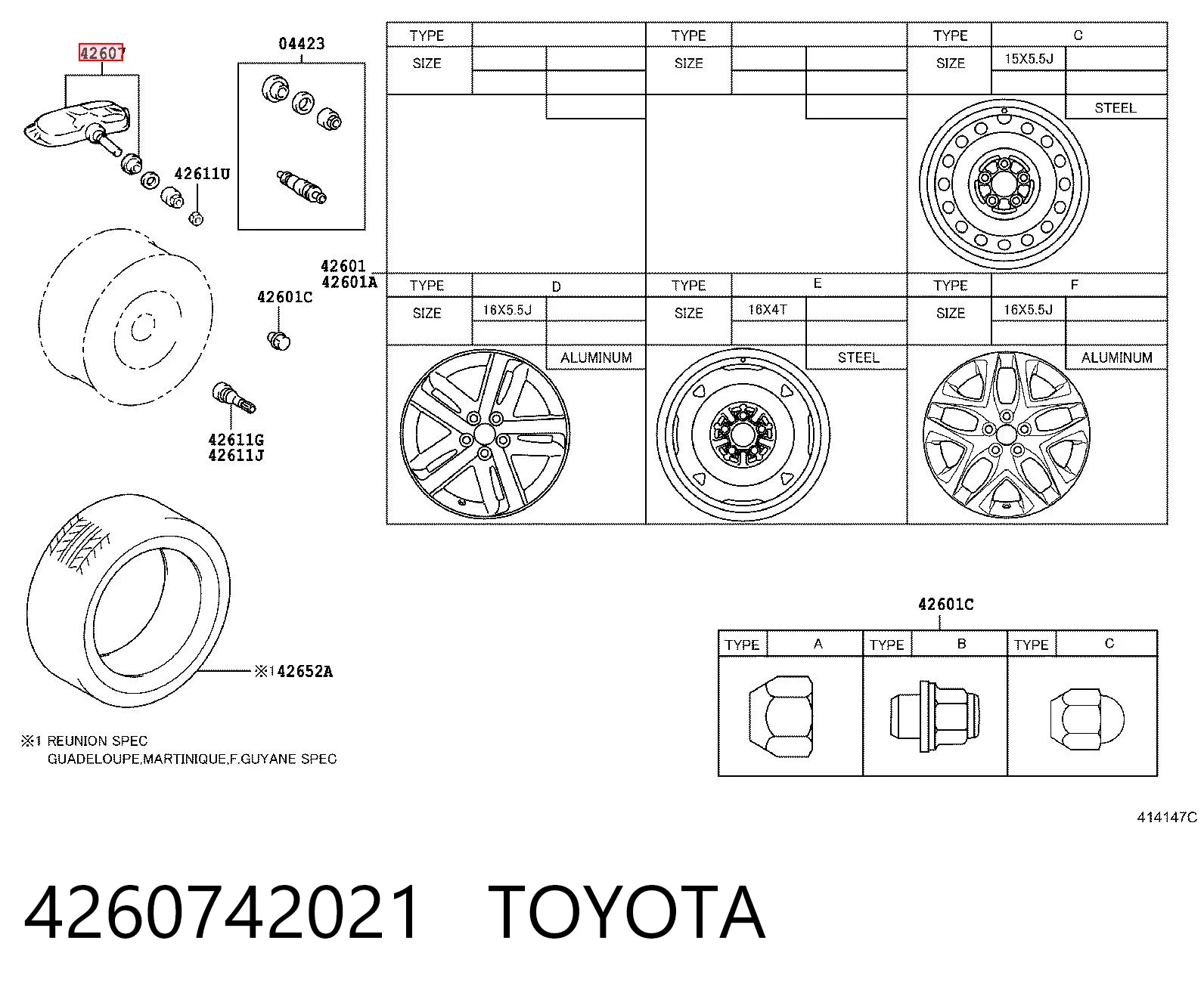 4260742021 Toyota