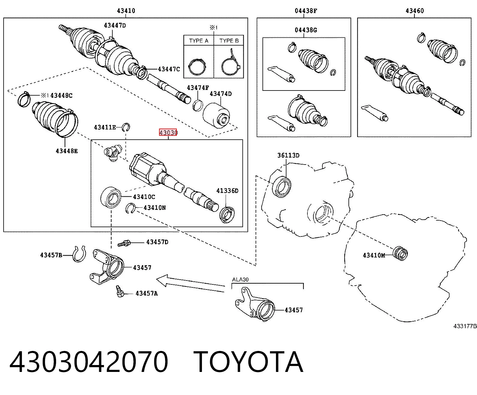 4303042070 Toyota
