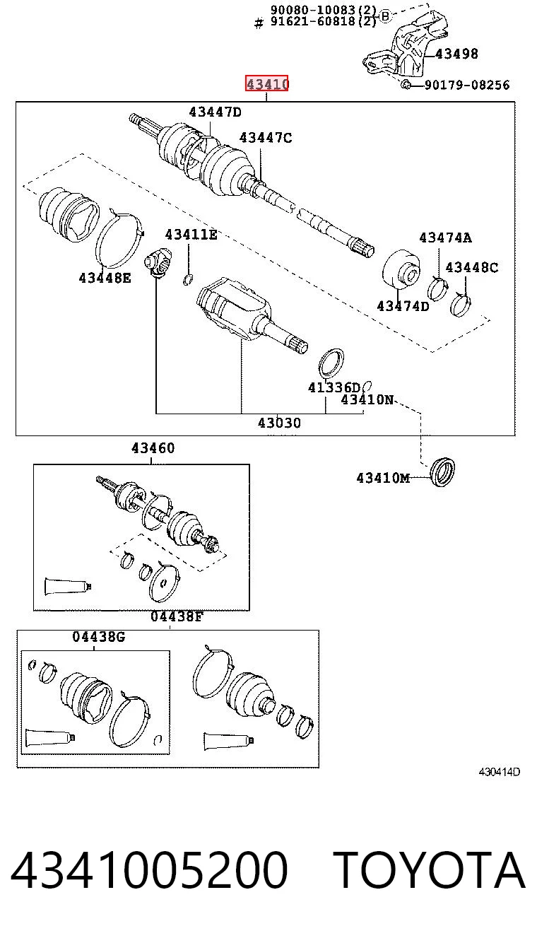 4341005200 Toyota