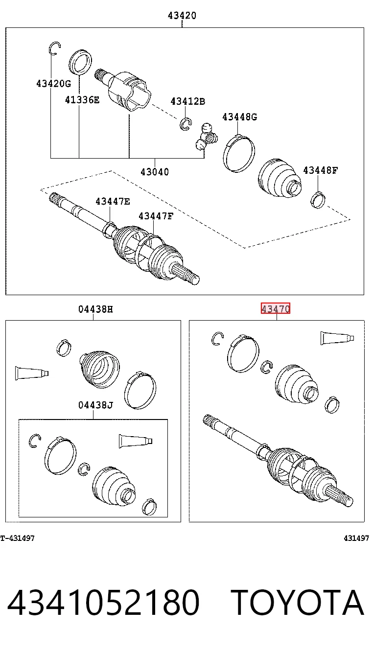 Półoś napędowa przednia prawa do Toyota Yaris  SP90