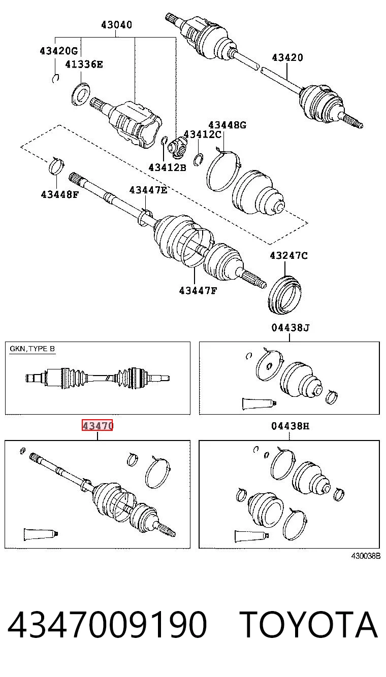Kupić Półoś tylna Toyota Camry  V20 w dobrej cenie