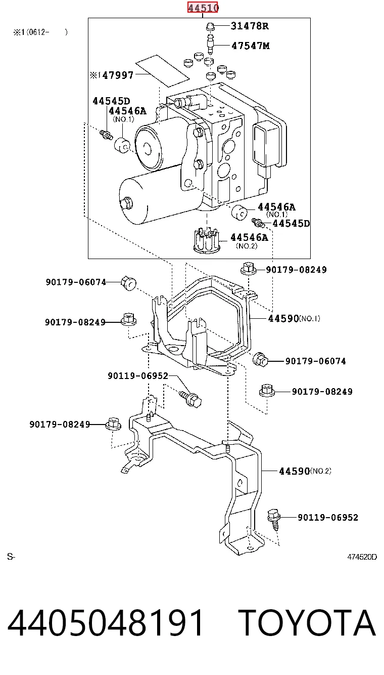 Do koszyka Sterownik ABS  hydrauliczny Lexus RX 300/330/350/400H U3