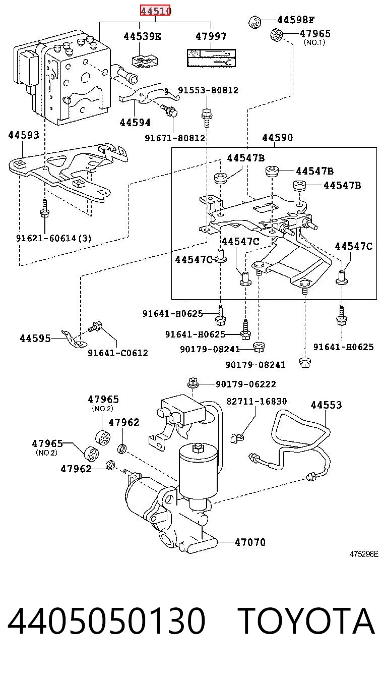 Sterownik ABS  hydrauliczny Lexus LS 460/460L sedana (USF4) (2006 - 2026) cena, od 3997,06 USD