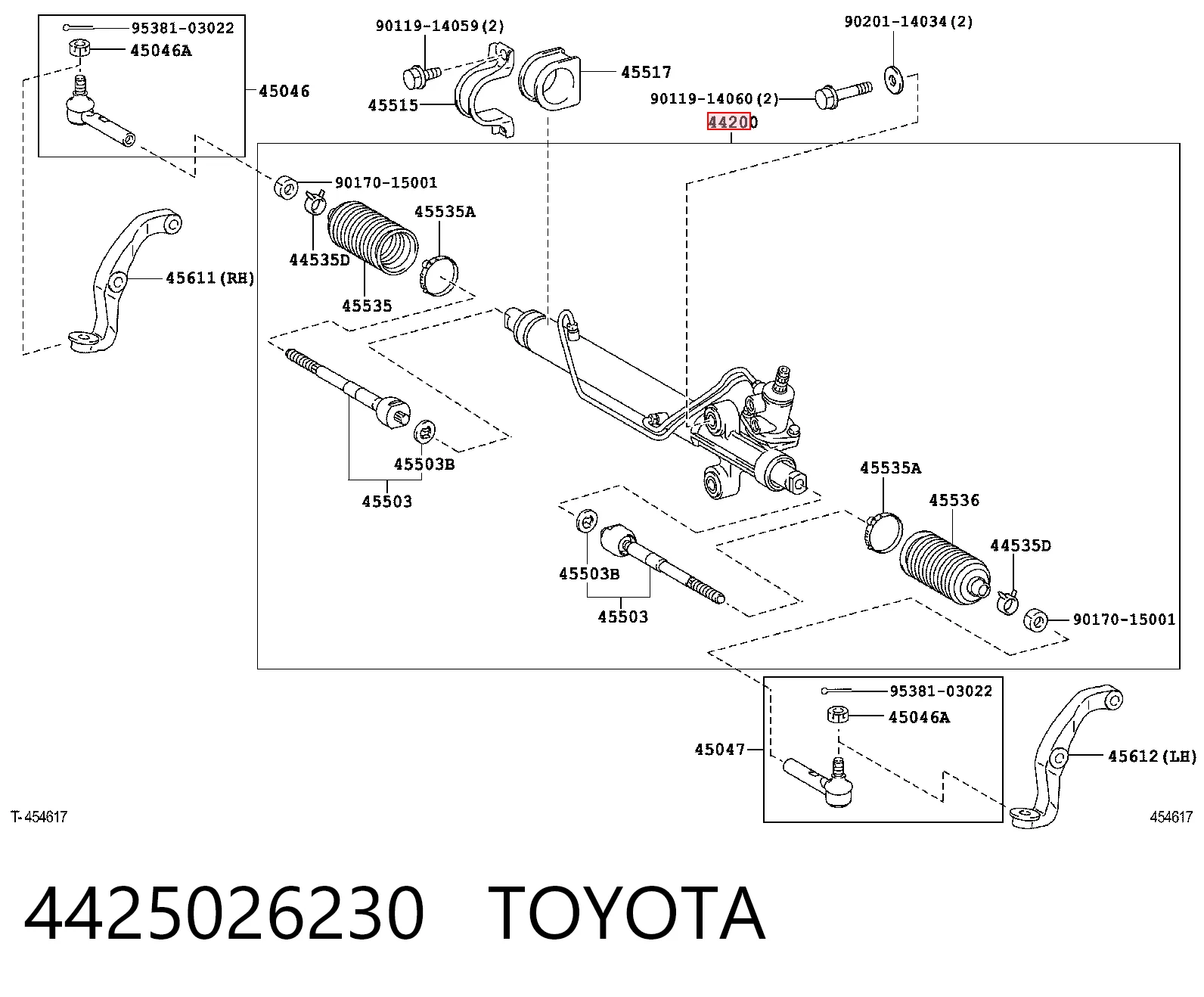 4425026230 Toyota