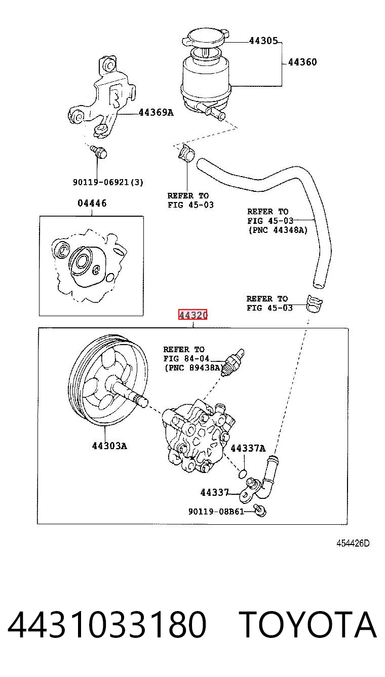 4431033180 Toyota