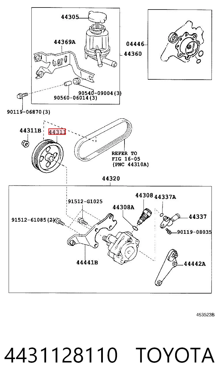 4431128110 Toyota
