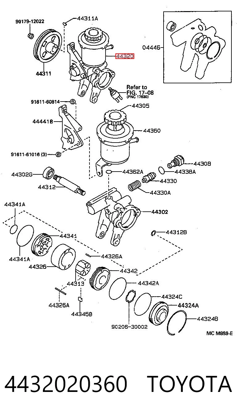 4432020360 Toyota