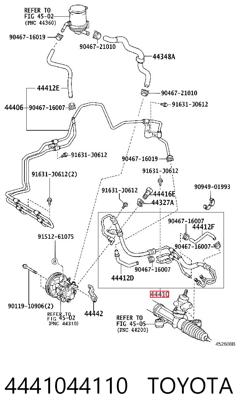 4441044110 Toyota