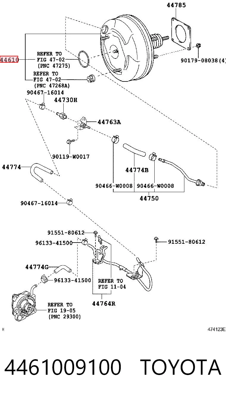 4461009100 Toyota