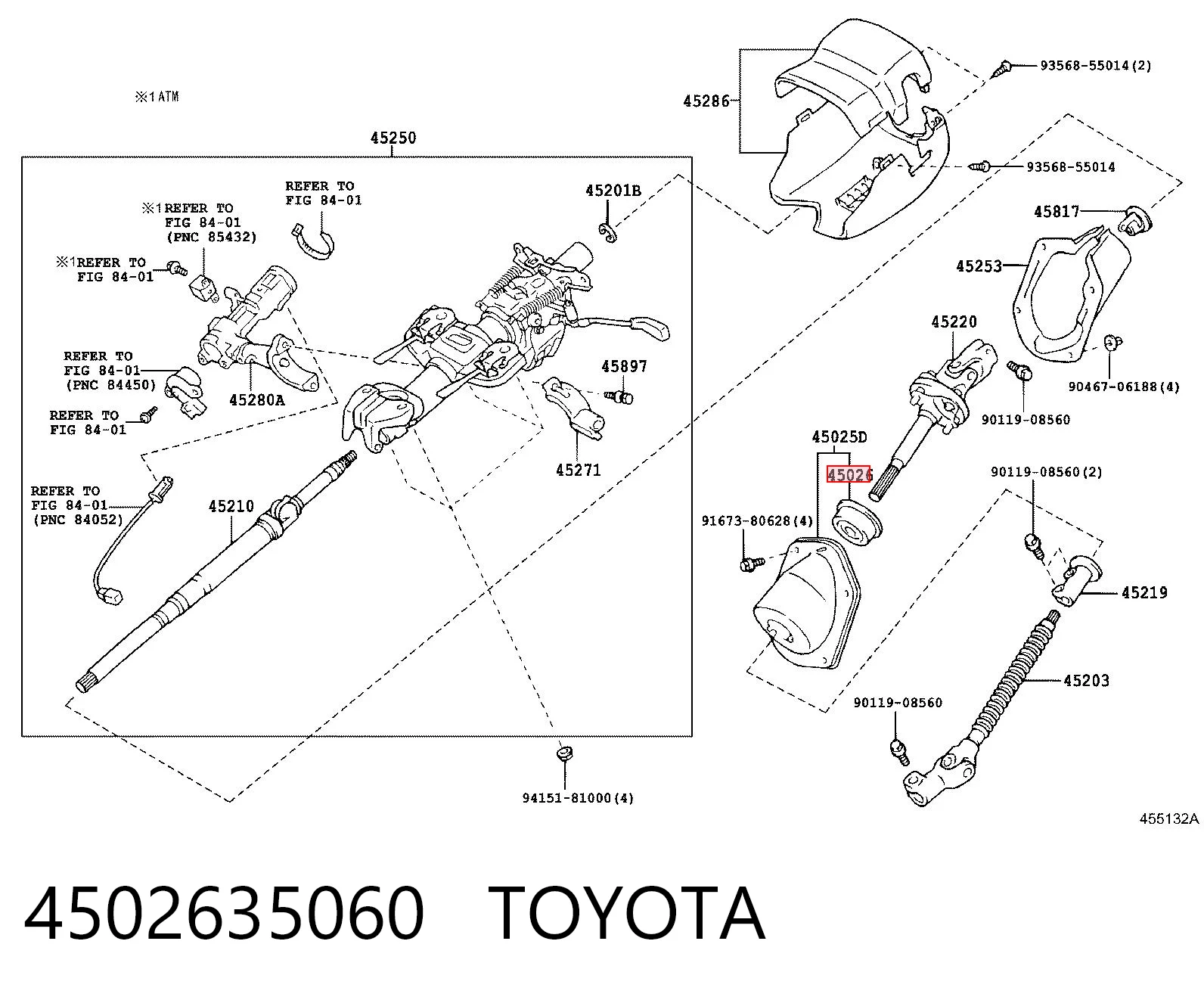 4502635060 Toyota