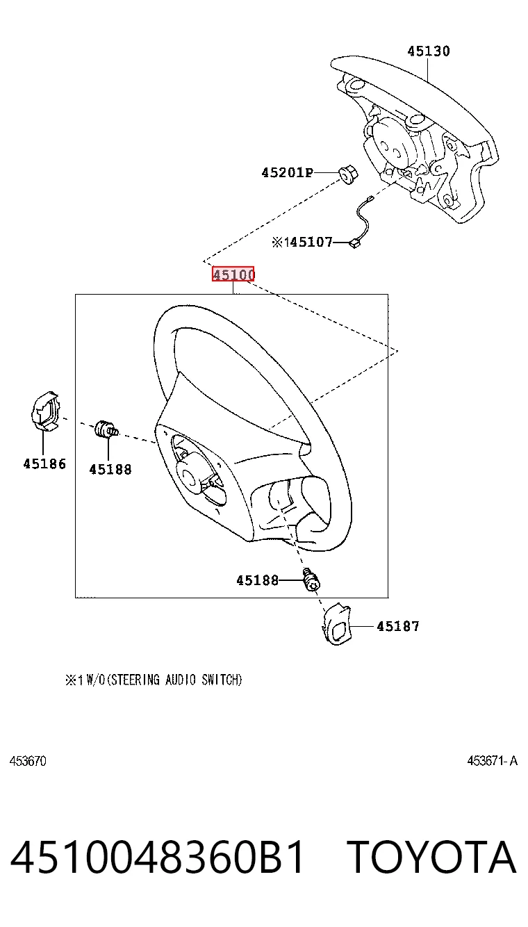 Kupić Kierownica Toyota Camry V30 w dobrej cenie