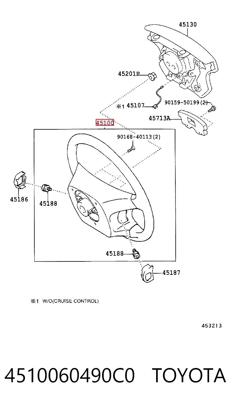 4510060490C0 Toyota Kierownica