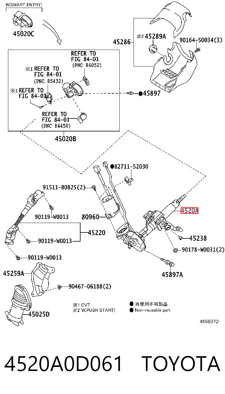 4520A0D061 Toyota