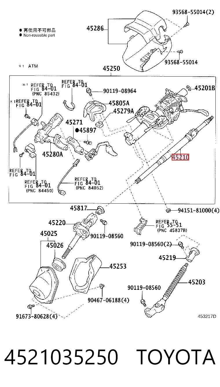 4521035250 Toyota
