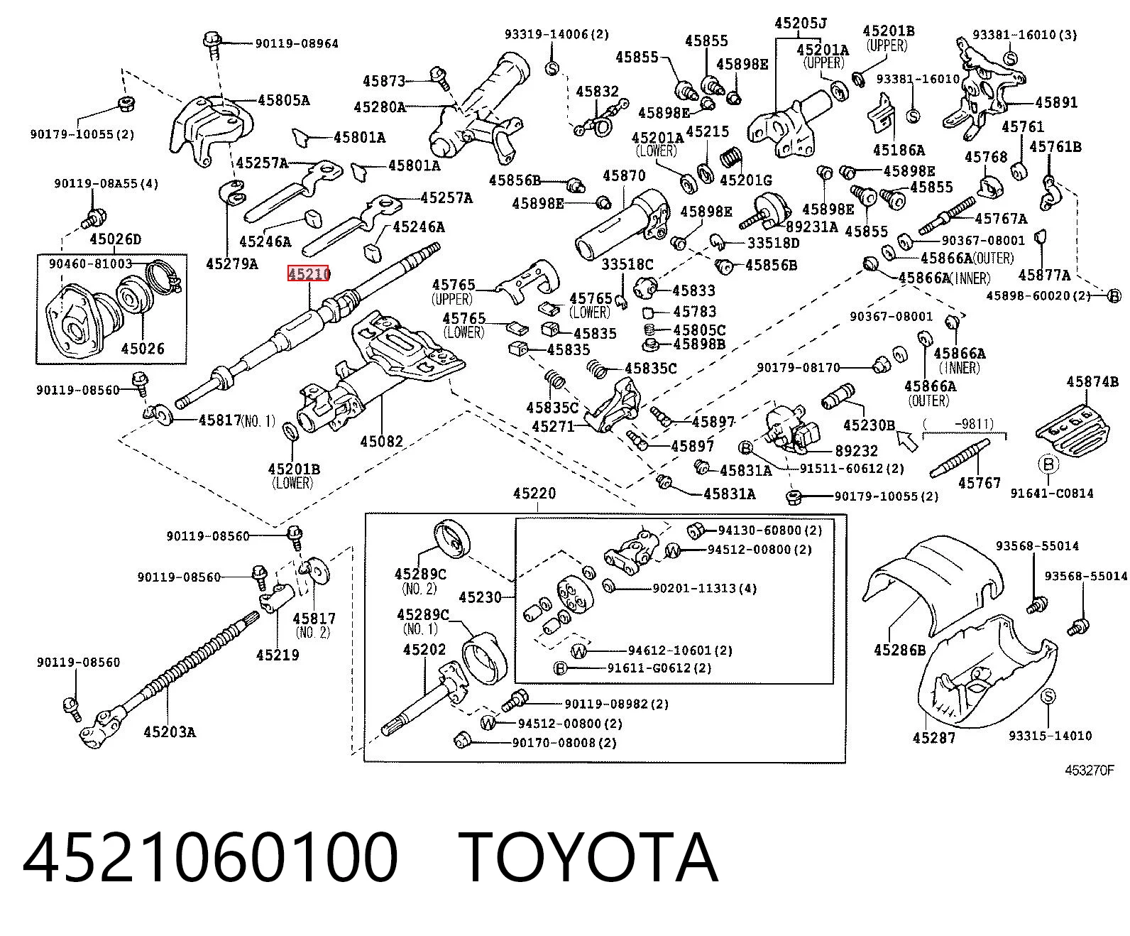 4521060100 Toyota