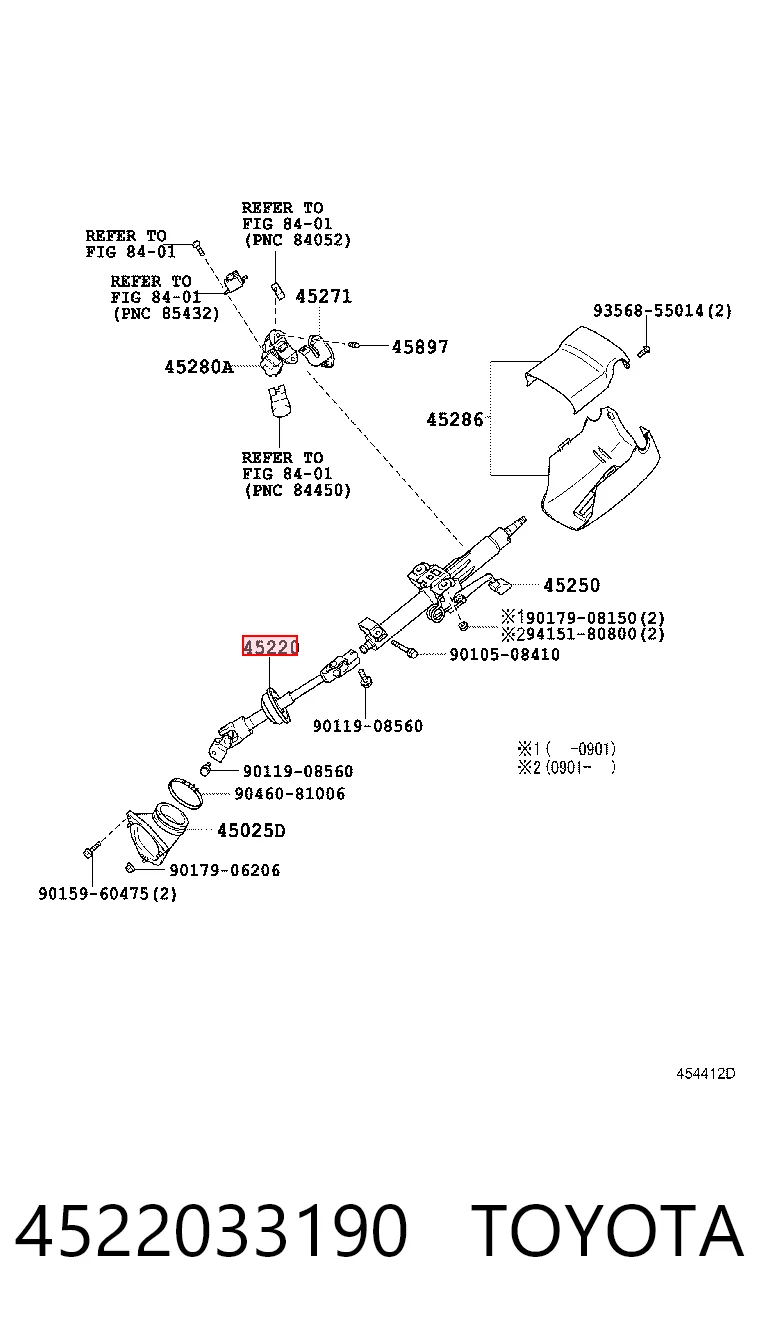 4522033190 Toyota