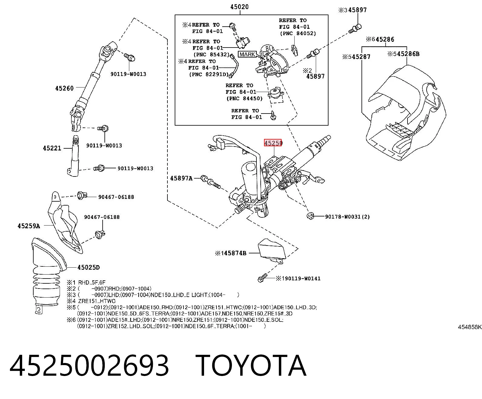 4525002693 Toyota