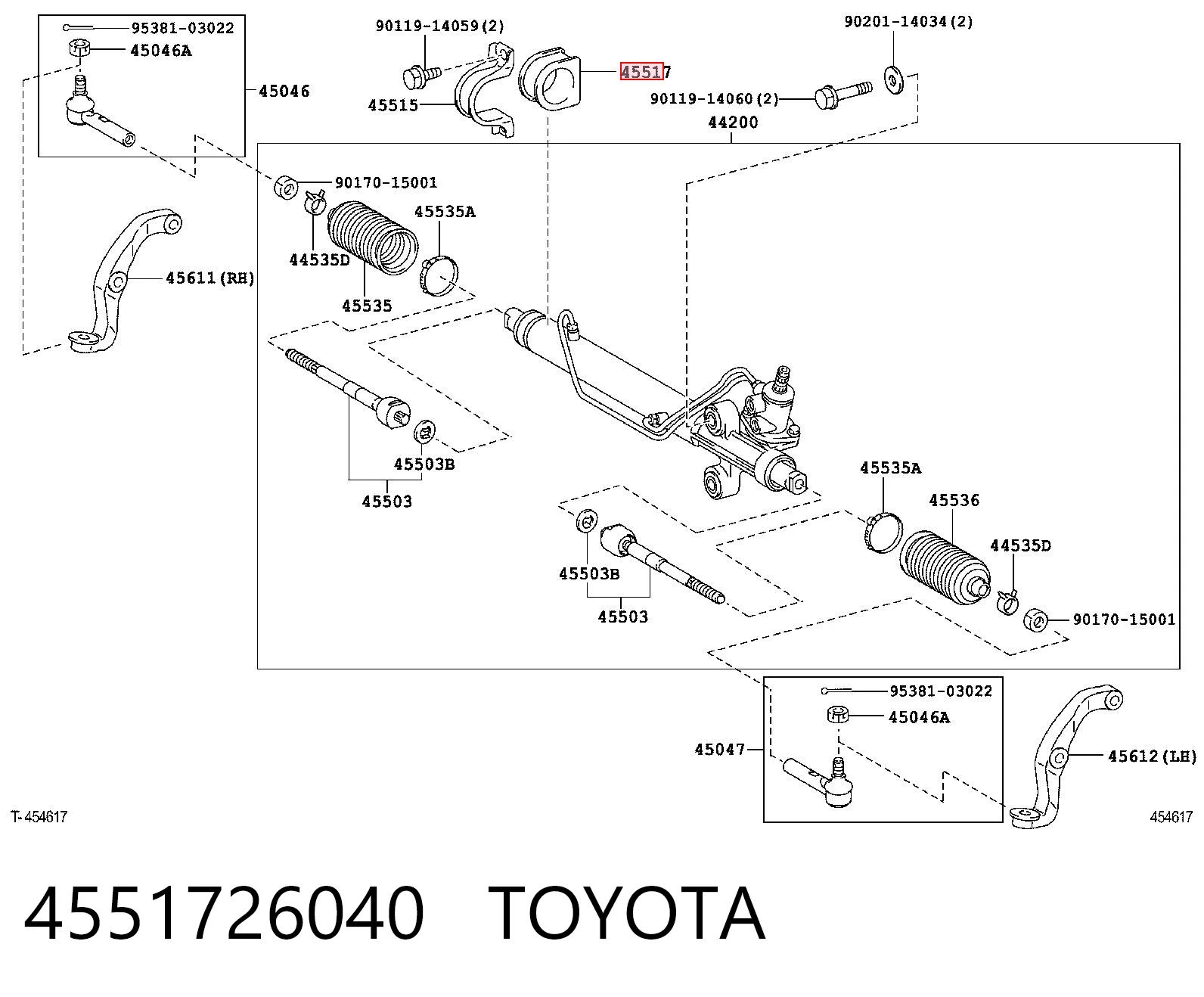 4551726040 Toyota