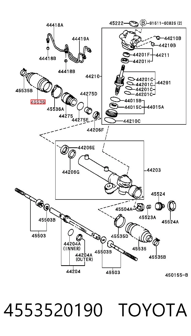 4553520190 Toyota