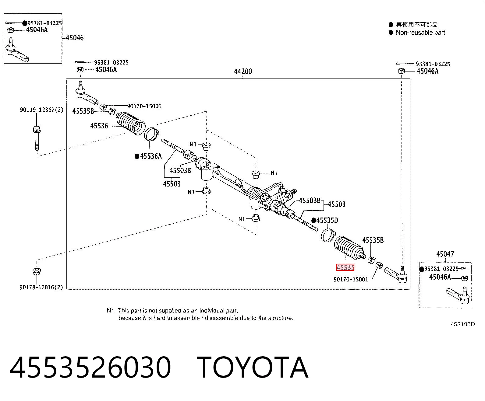 4553526030 Toyota