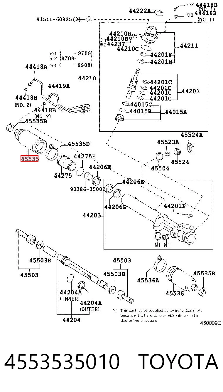 4553535010 Toyota