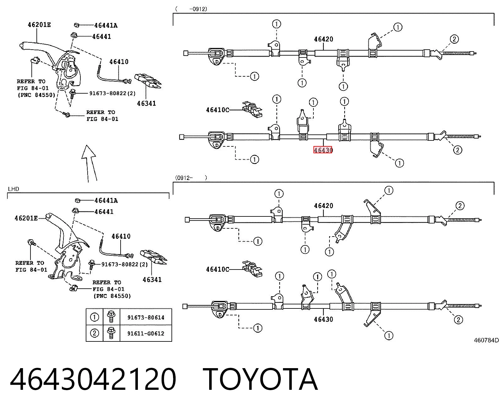4643042120 Toyota