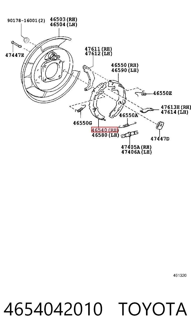 4654042010 Toyota