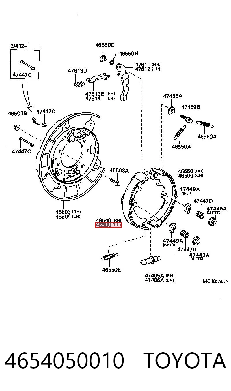 4654050010 Toyota