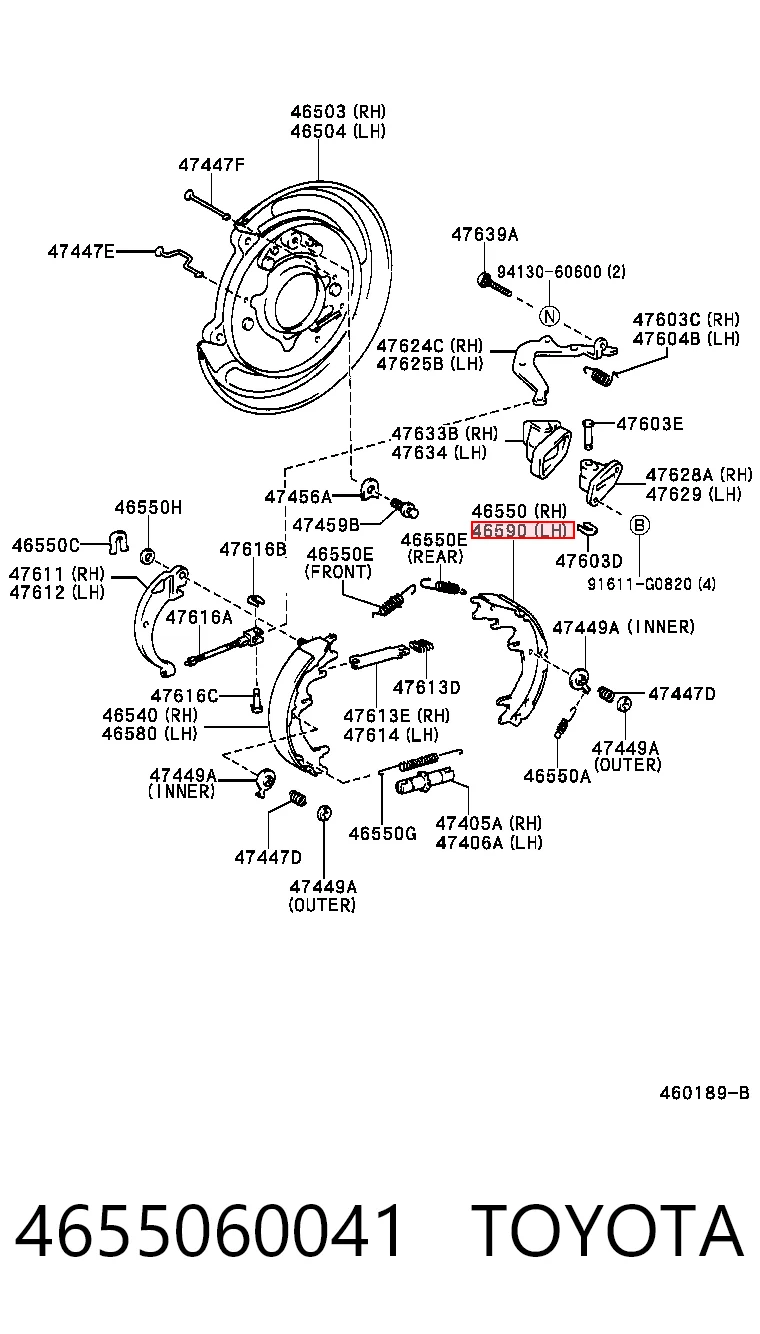 4655060041 Toyota