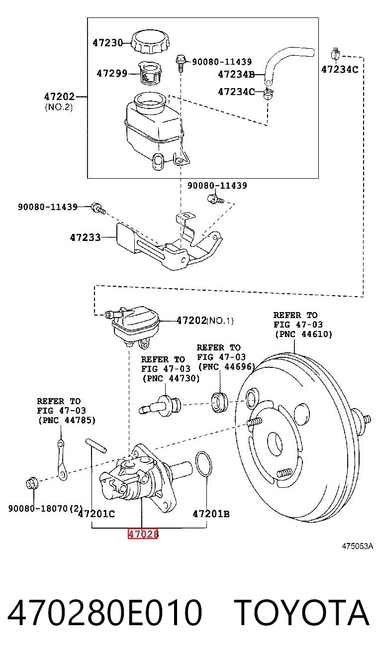 470280E010 Toyota