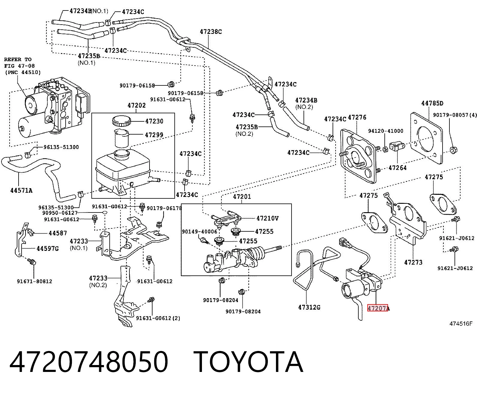 4720748050 Toyota