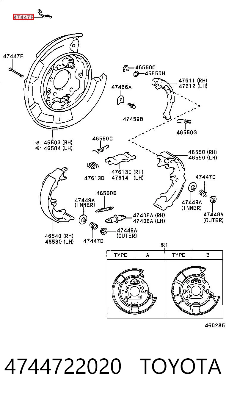 4744722020 Toyota