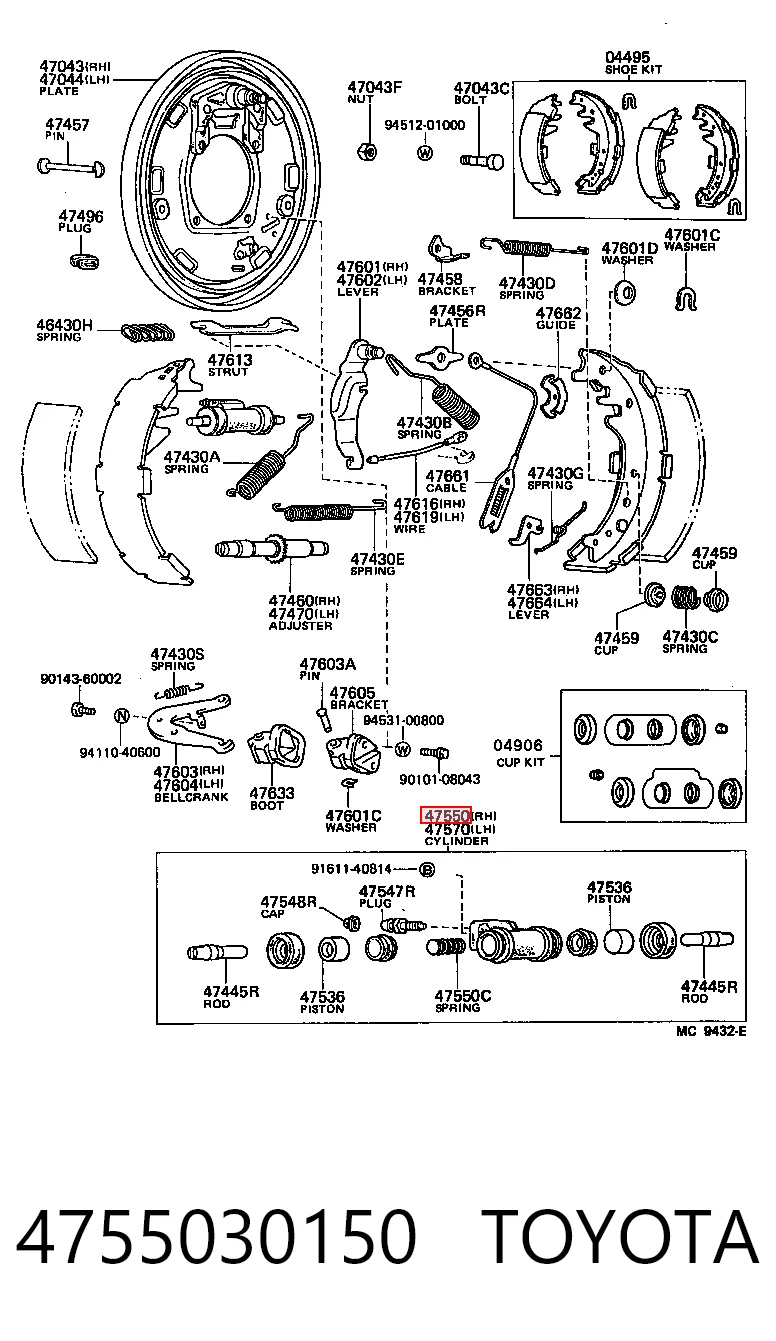 K68541273AA Fiat/Alfa/Lancia Cylinder hamulcowy roboczy tylny
