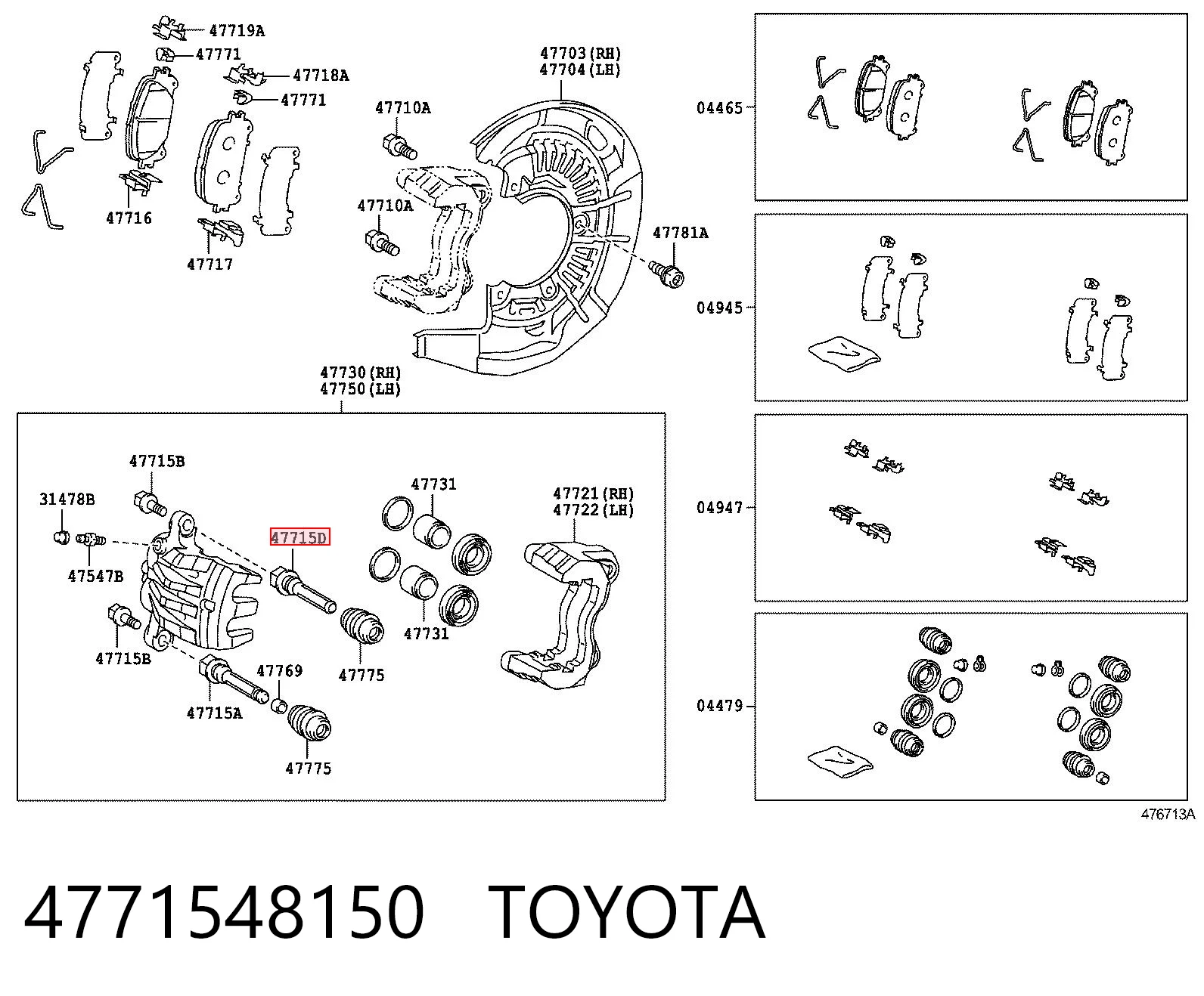 4771548150 Toyota